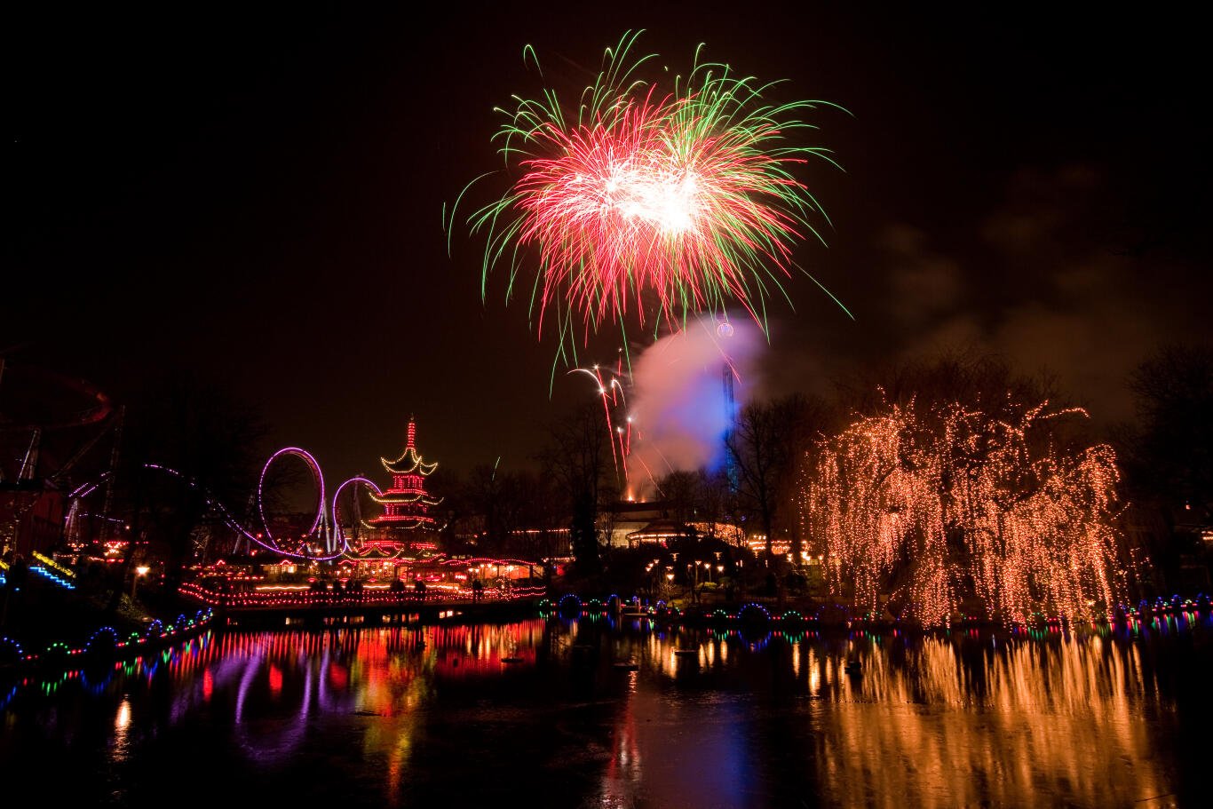 Tivoli Gardens fyrværkeri