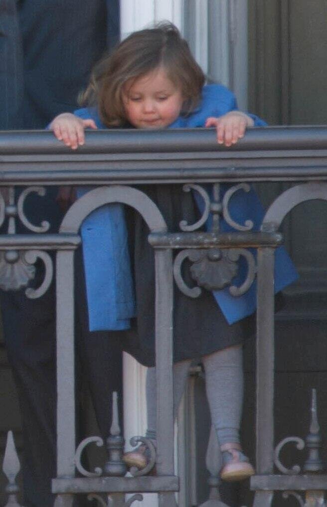 Prinsesse Isabella af Danmark til dronning Margrethe II's 70-års fødselsdagsfest, 16. april 2010