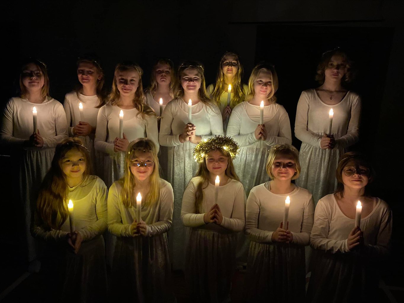 Luciaoptoget på Søgård Friskole