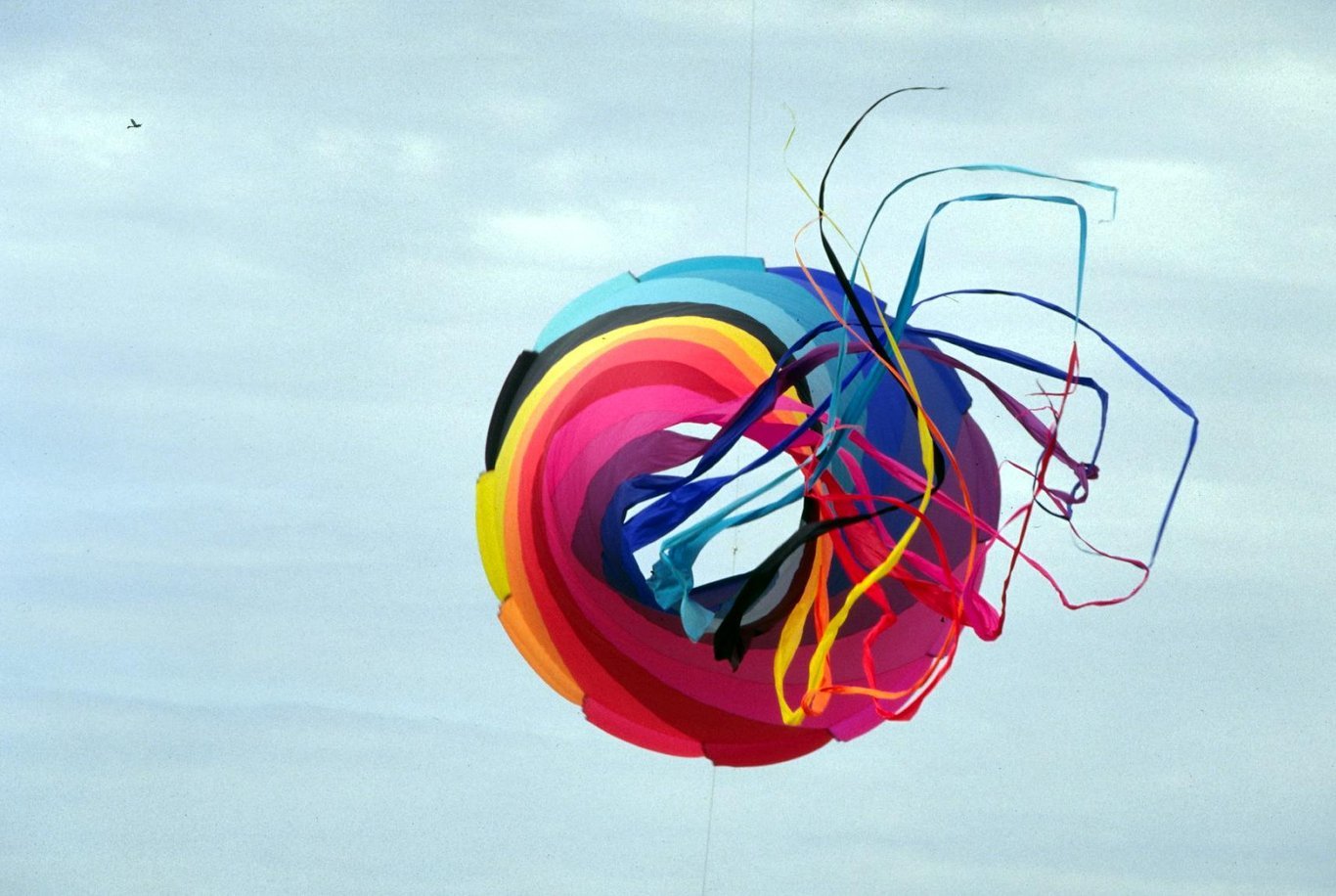 Drageflyvning på festivalen i 1995.