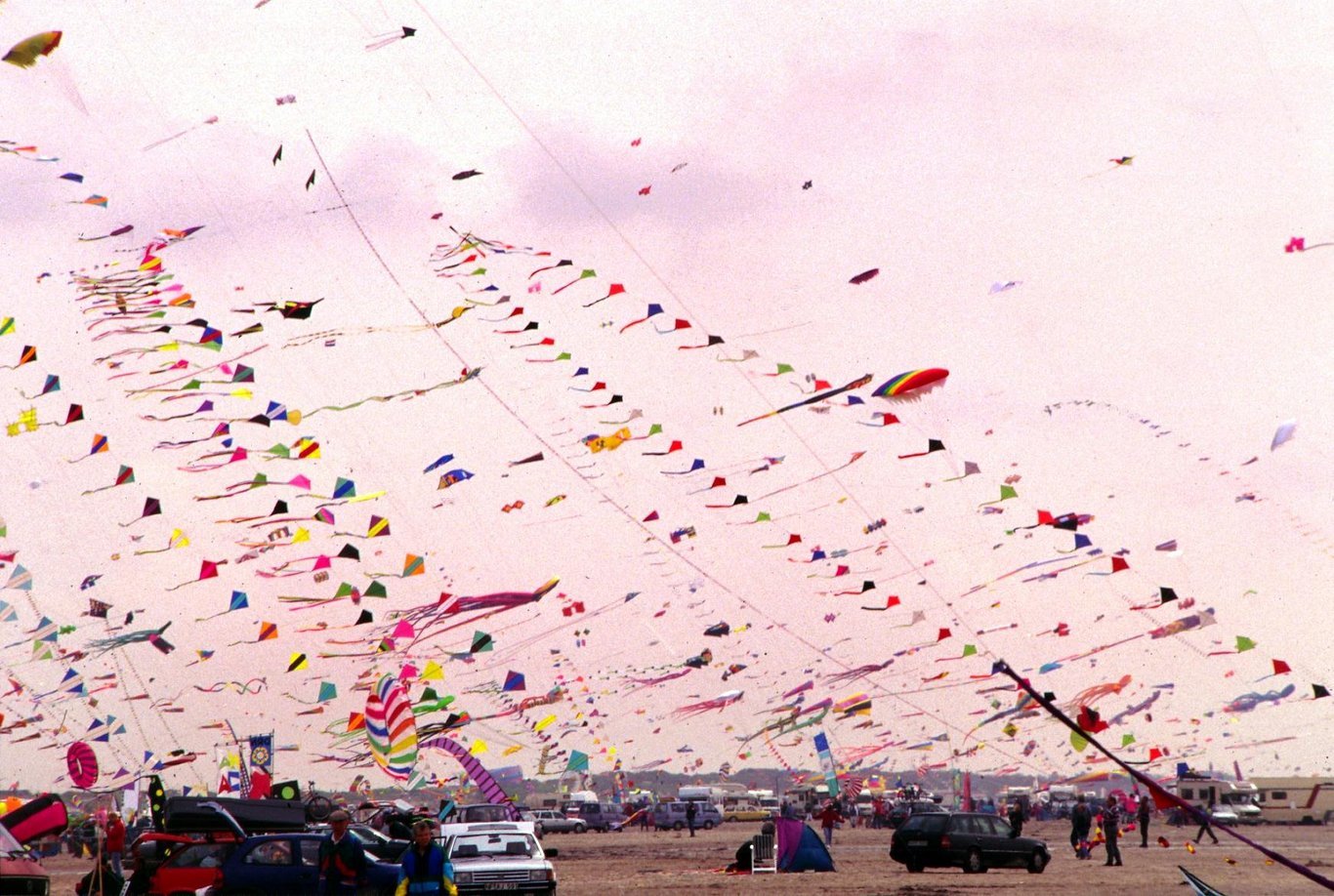 Festivalen fra Fanø strand i 1996.